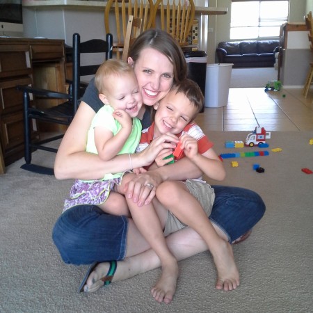 Me and my sweet kids