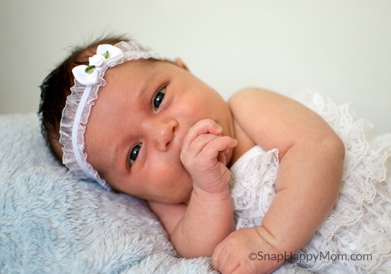 newborn baby girl