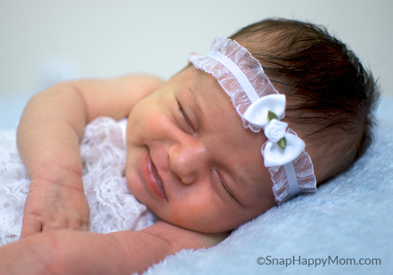 newborn baby girl