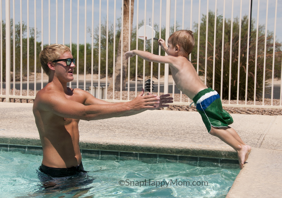 get the action in swimming pictures