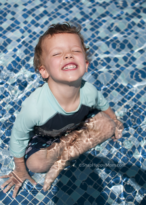 how to take better swimming lesson photos