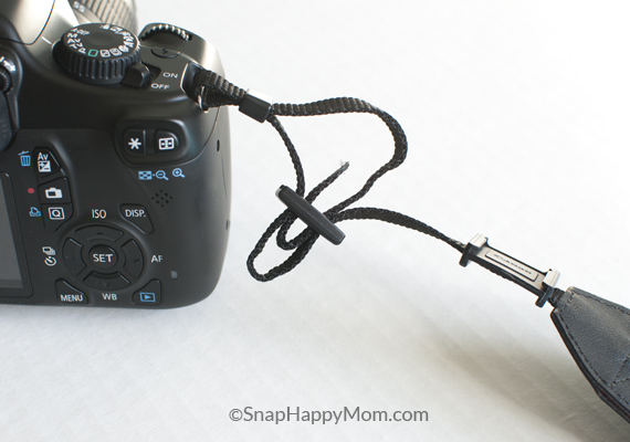 How to put on a DSLR strap properly