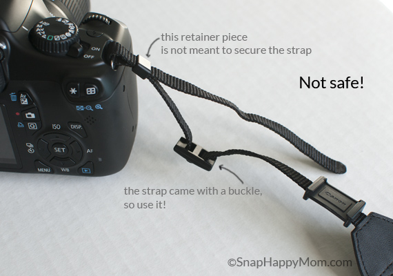 How to Put a Strap on a Camera  