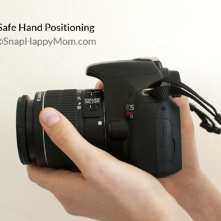 The proper way to hold a camera