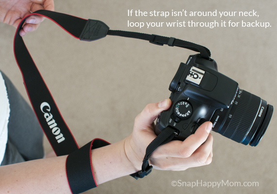 How To Not Drop Your Camera: using the strap