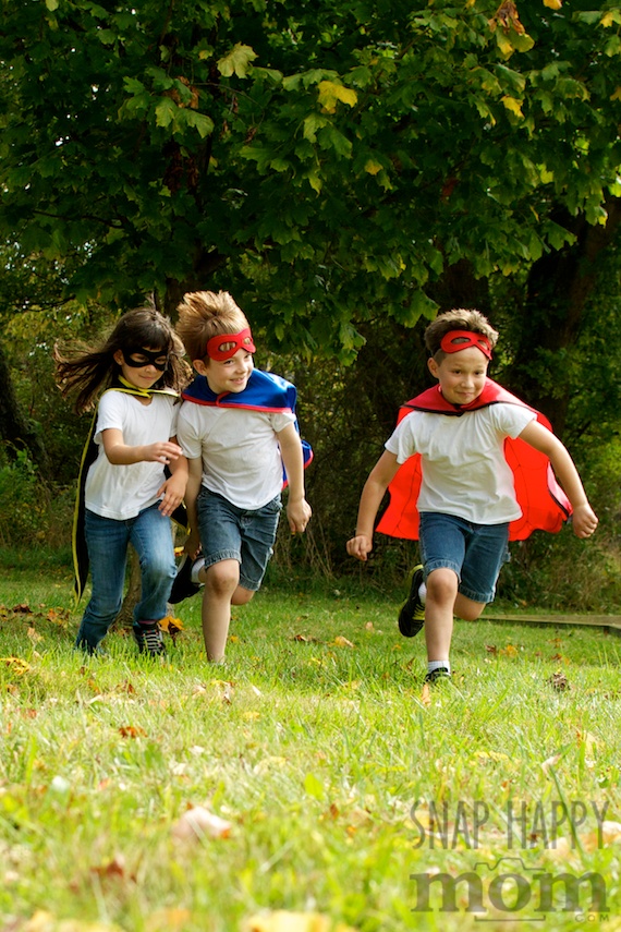 Super Hero Photography with www.SnapHappyMom.com