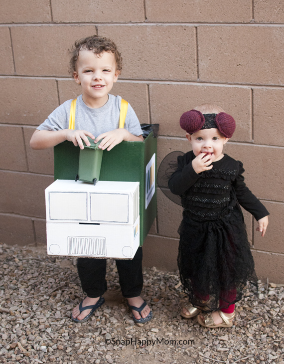 Garbage Truck and Fly Costumes