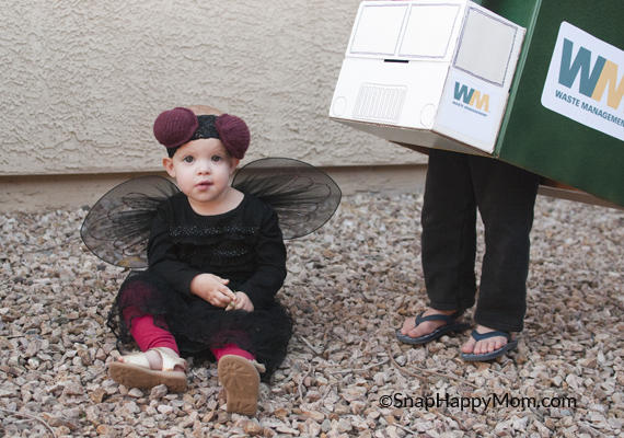 Garbage Truck and Fly Costumes