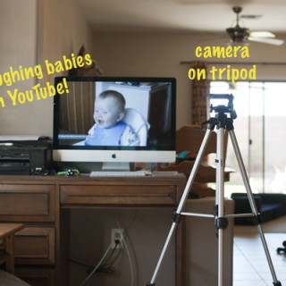 Quick Tripod Tip for Family Photos - www.SnapHappyMom.com
