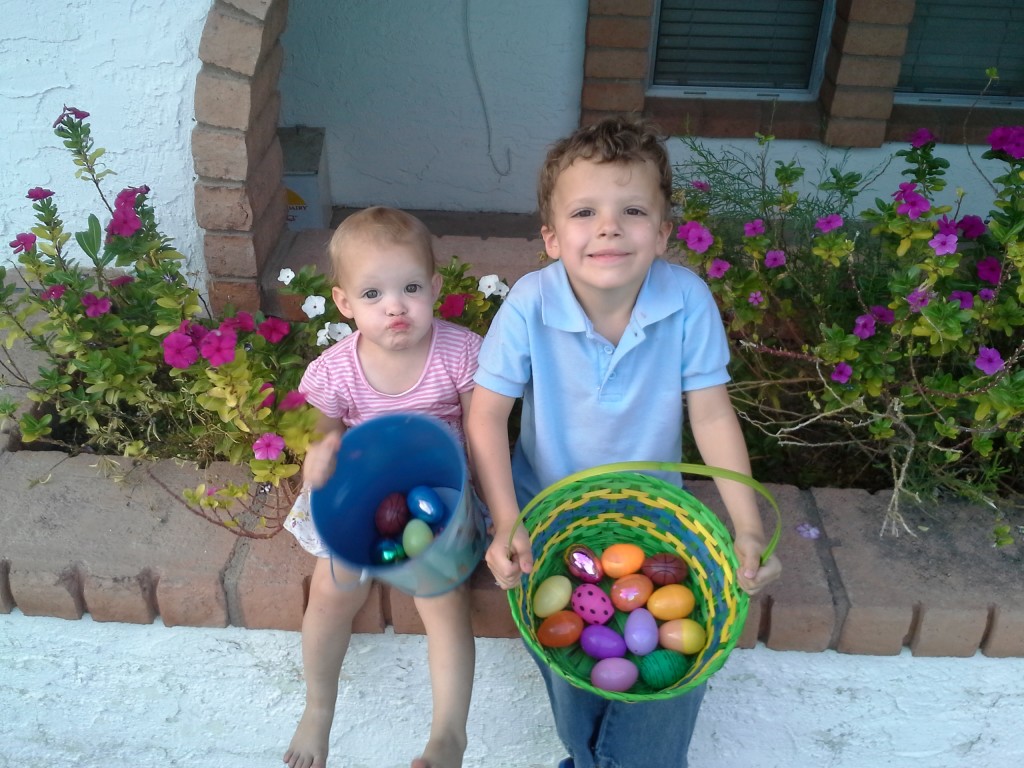 Wordless Wednesday - Easter Egg Hunts