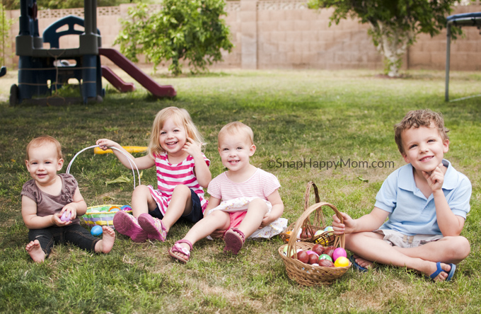 Wordless Wednesday - Easter Egg Hunts