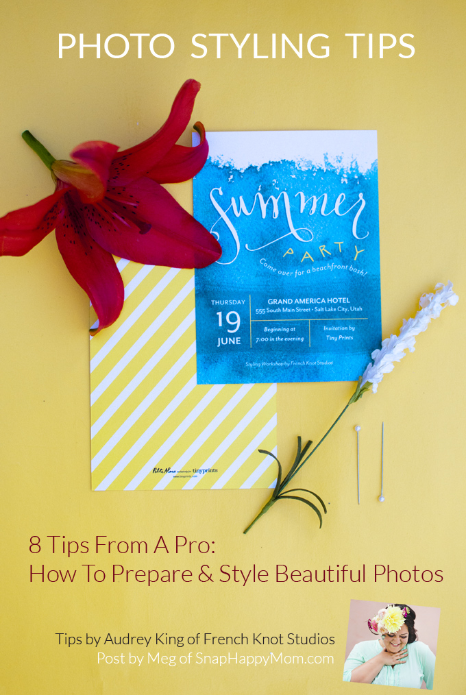 Photo Styling Tips From A Pro - SnapHappyMom.com