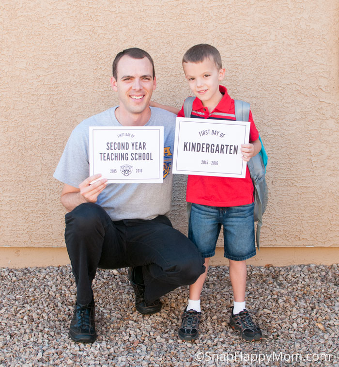 Tips For First Days Of School Pictures - SnapHappyMom.com