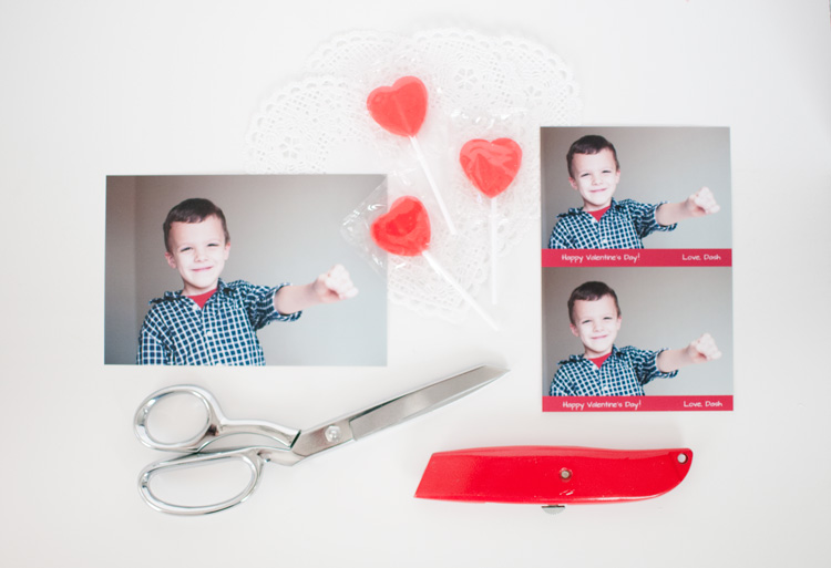 3-D Lollipop Photo Valentines - Three tips for how to take the perfect photo for 3-D Lollipop Valentines, and a tutorial for how to assemble them! From SnapHappyMom.com