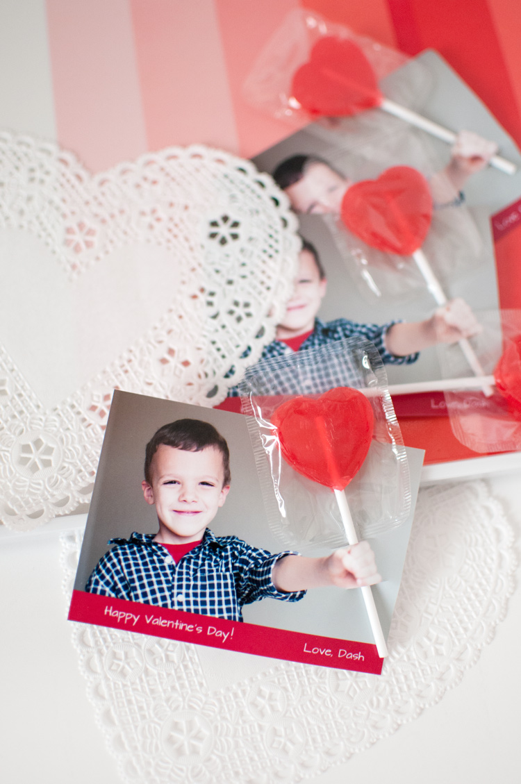 3-D Lollipop Photo Valentines - Three tips for how to take the perfect photo for 3-D Lollipop Valentines, and a tutorial for how to assemble them! From SnapHappyMom.com