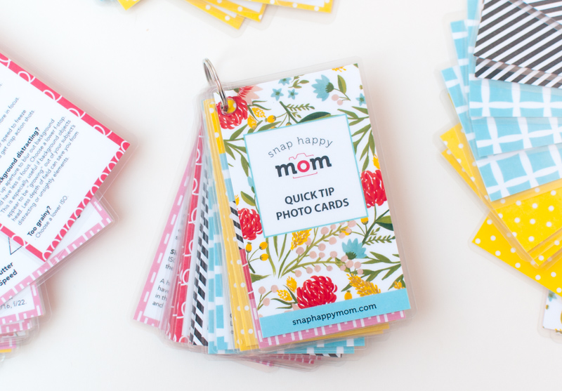 Photography Cheat Sheets Quick Tip Photo Cards for Moms! Snap Happy Mom