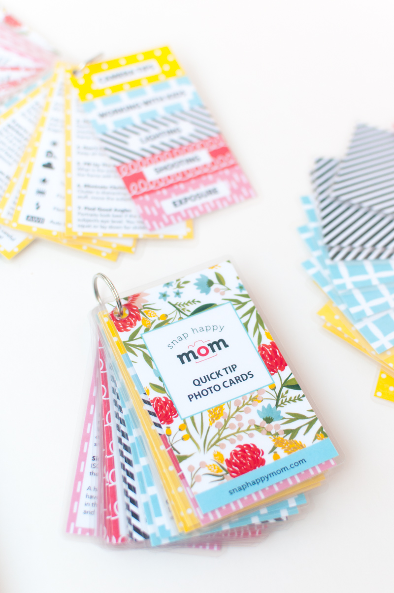 Photography Cheat Sheets Quick Tip Photo Cards for Moms! Snap Happy Mom