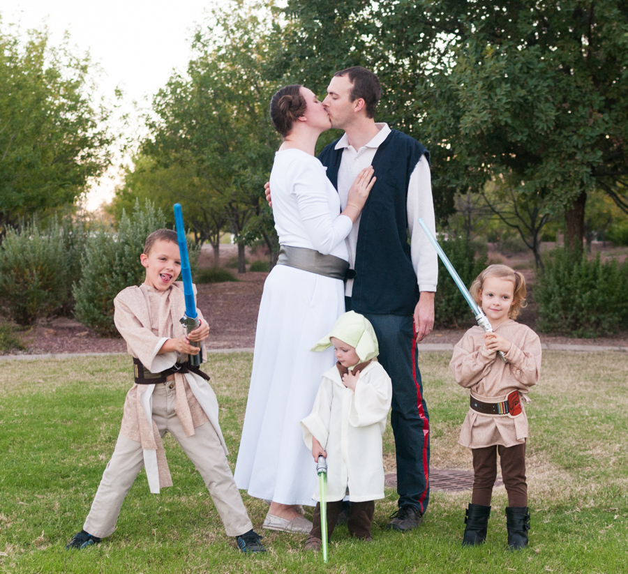 Star Wars Themed Family Costume