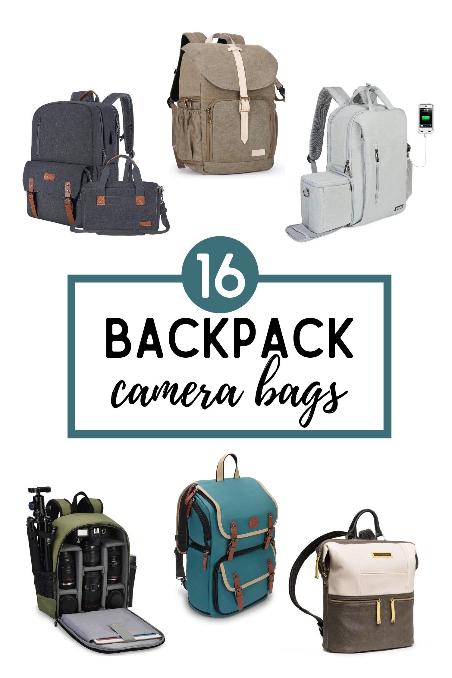 16 Backpack Camera Bags for Women Snap Happy Mom