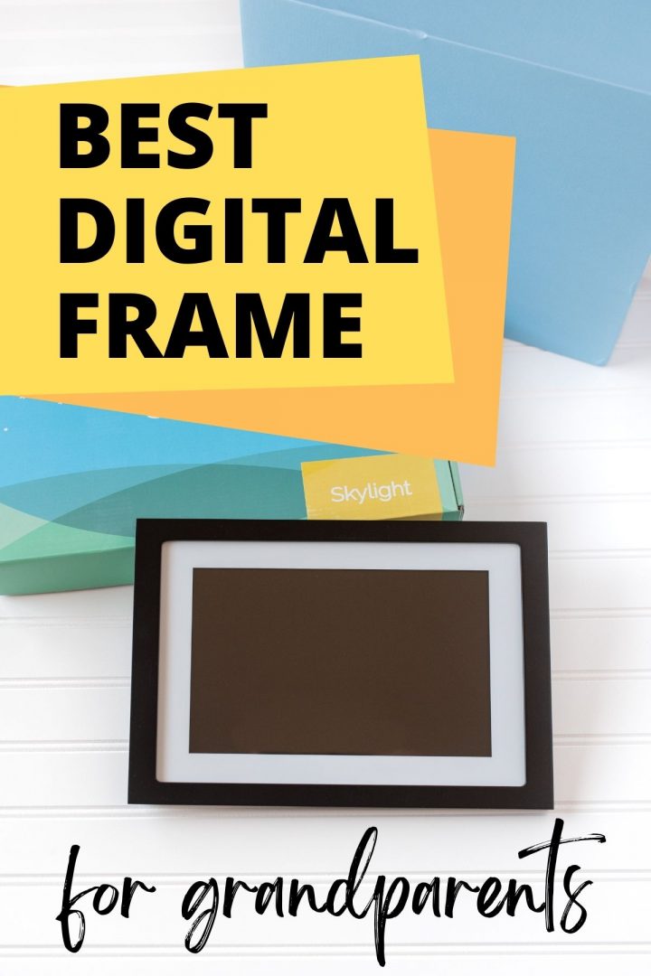 The Best Digital Frame For Grandparents & How To Preload it With Photos