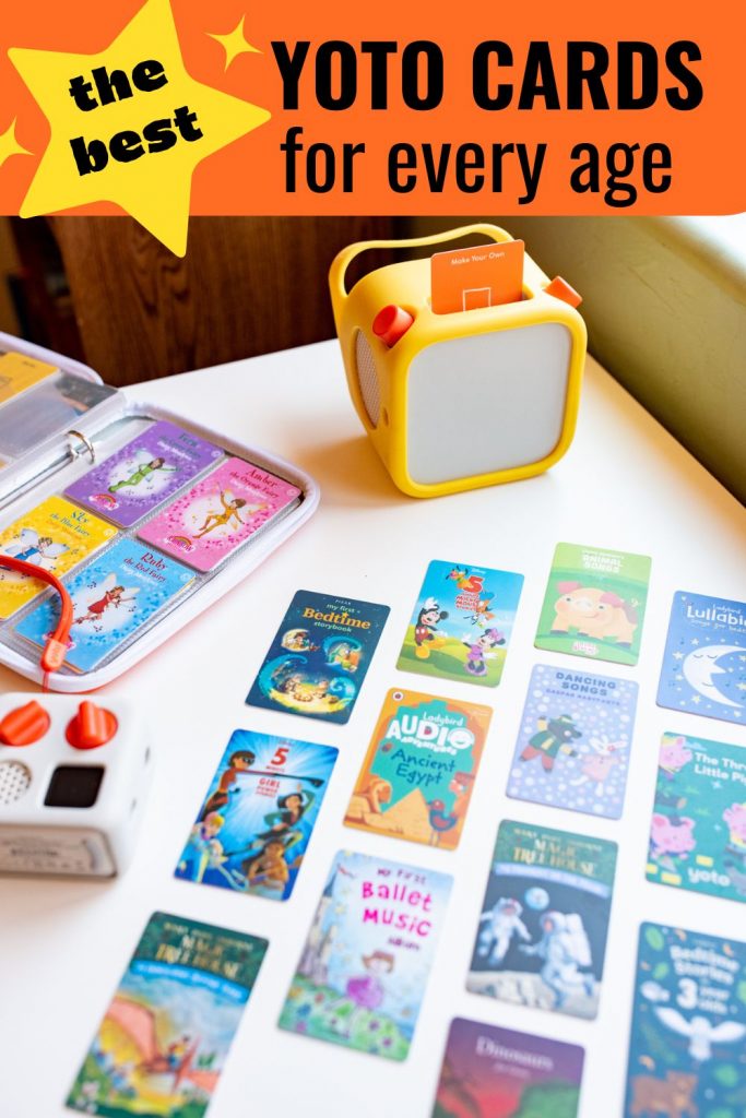 The Best Yoto Cards For Each Age (That Your Kids Will Listen To On Repeat)  - Snap Happy Mom