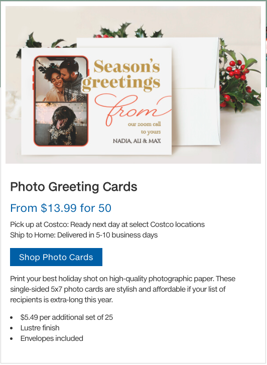 CostcoGreetingCards2 Snap Happy Mom