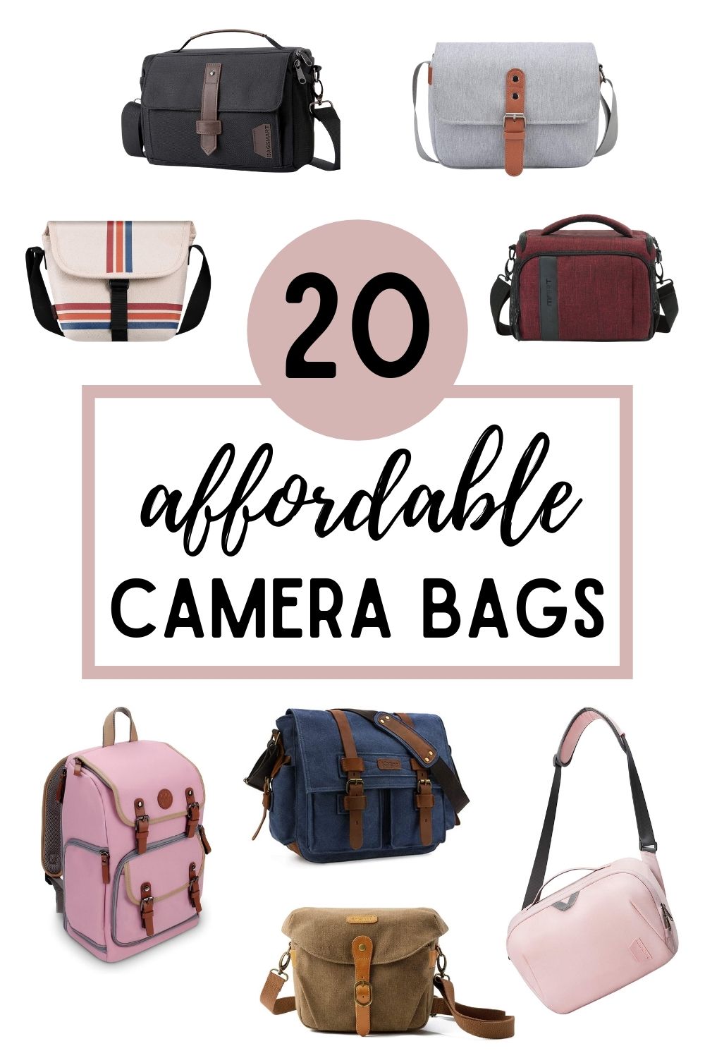 20 Cute, Affordable Camera Bags for Women Snap Happy Mom