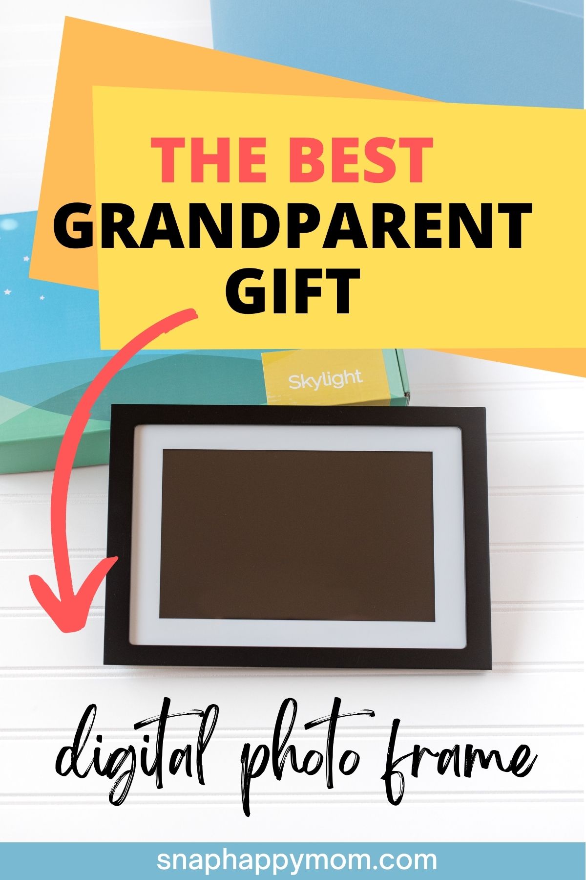 The Best Digital Frame For Grandparents & How To Preload it With Photos