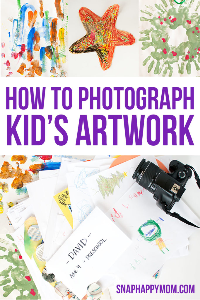 Photographing Kids' Art to Save. - Picklebums