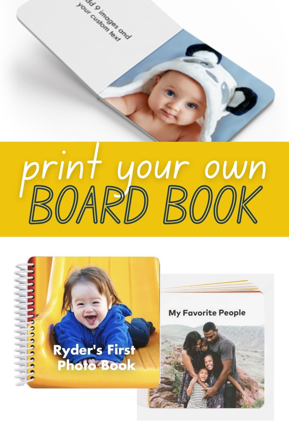 how to make a board book for baby