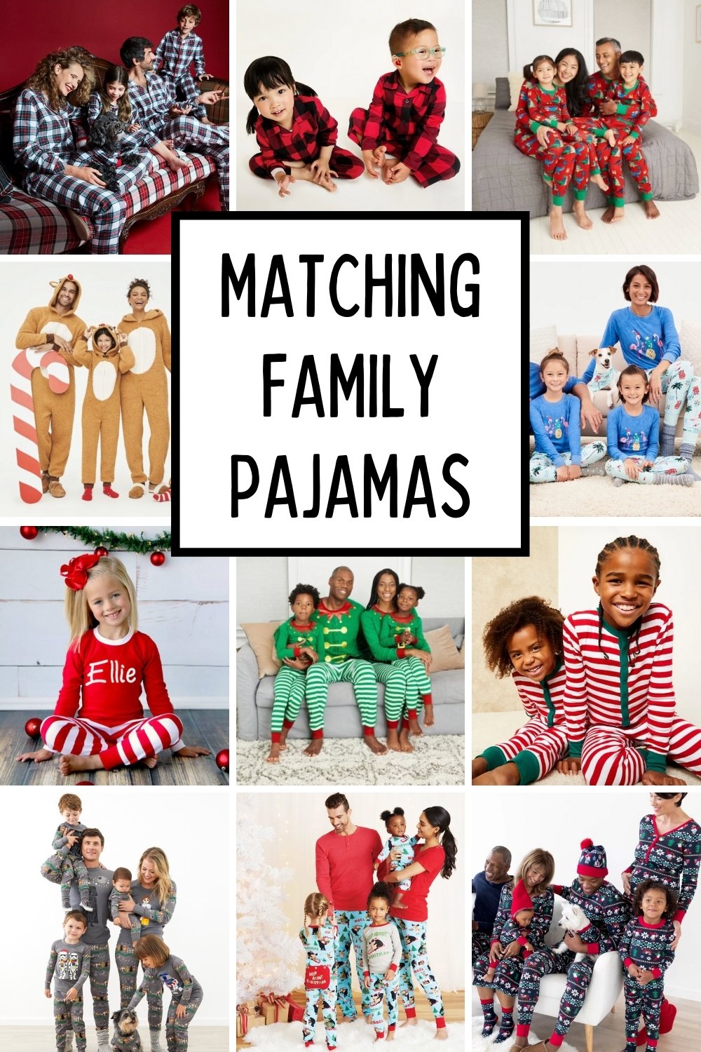 12 Places to Buy Matching Holiday Pajamas for the Whole Family - Snap ...