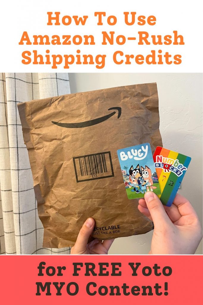 How To Redeem  Shipping Credits for FREE Yoto MYO Content