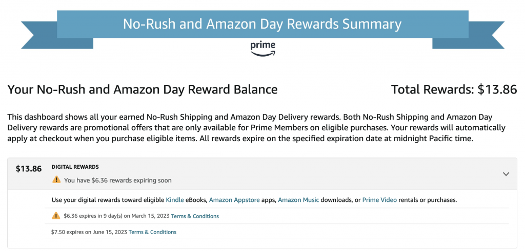 Prime Members Get $1.50 Credit for Choosing No-Rush Shipping