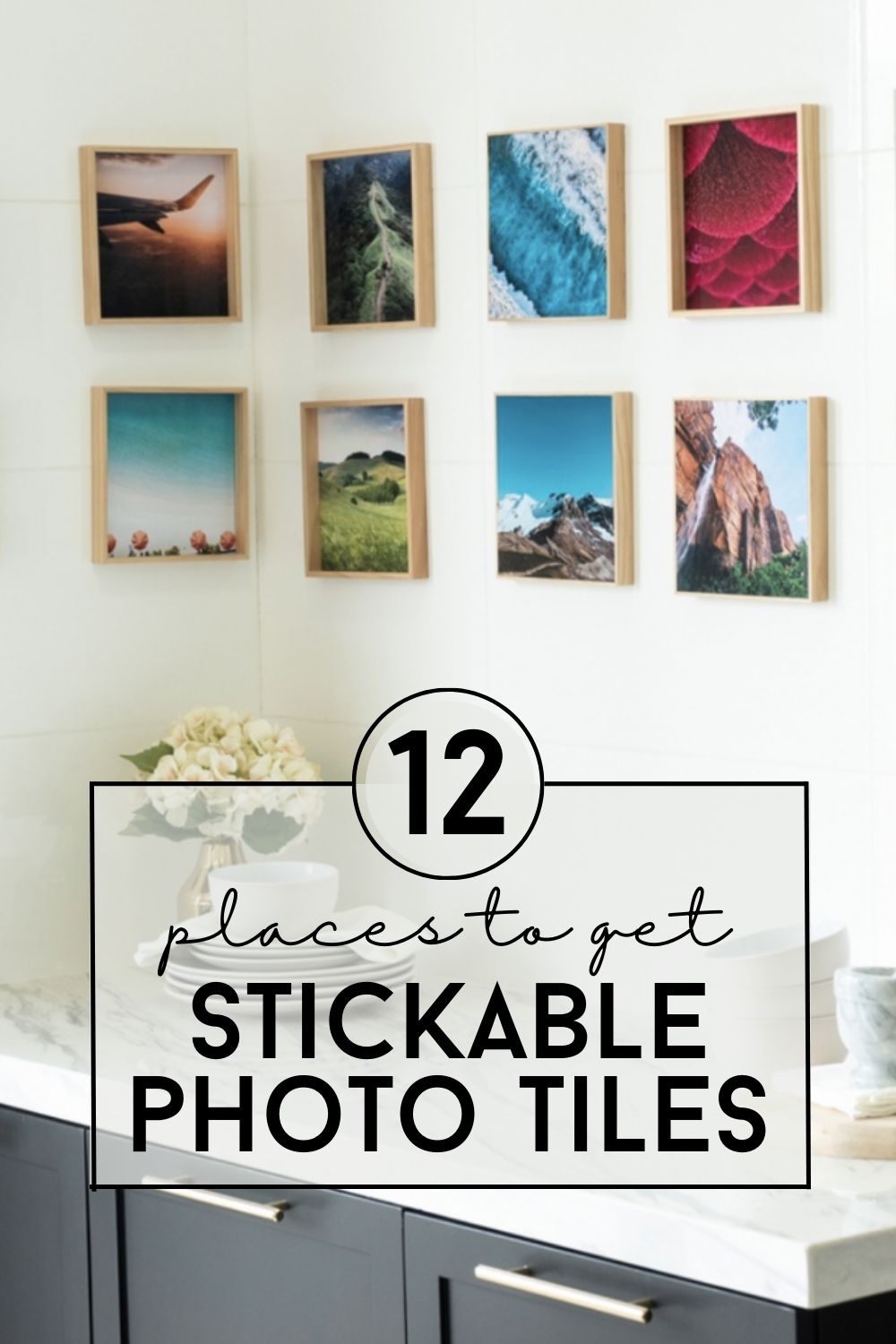 Stickable Photo Tiles - 12 different retailers and who we