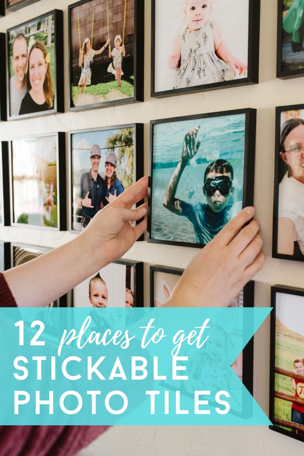 Stickable Photo Tiles - 12 different retailers and who we