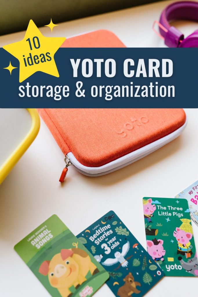 Yoto - Many of you have asked us how best to store your Yoto cards! Well,  we have some great folders, carriers and cases in the works 😊 but nothing  beats a