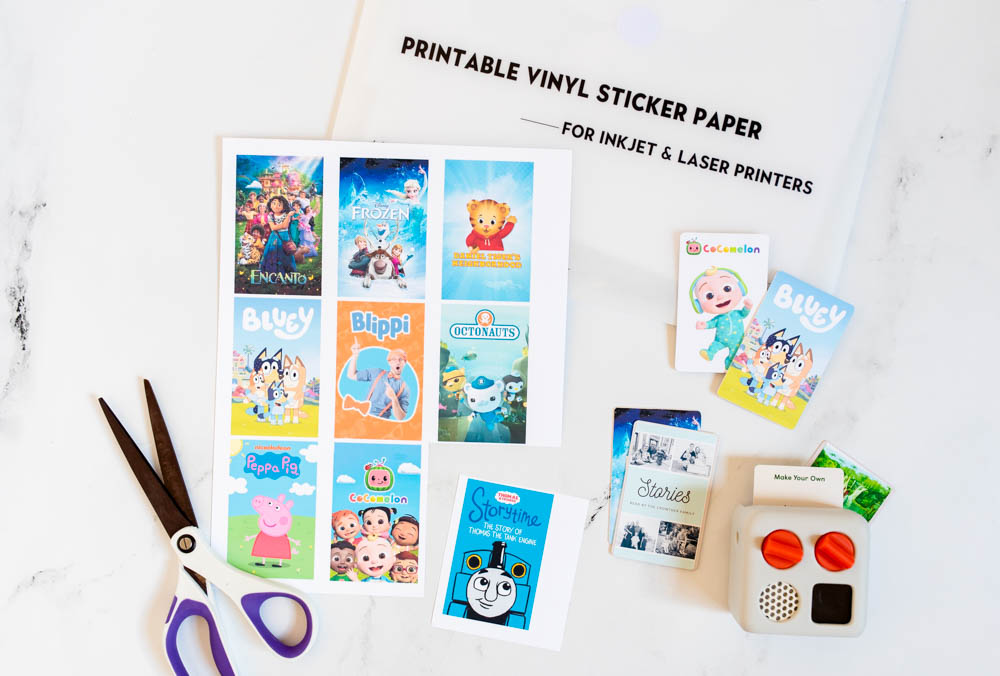 All About Labeling MYO Yoto Cards - Vinyl Labels, Sticker Printers, and  More - Snap Happy Mom