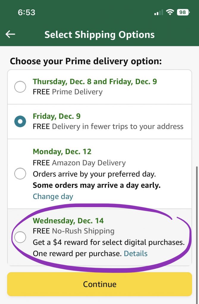 How to Redeem  No Rush Shipping Credits - One Hundred