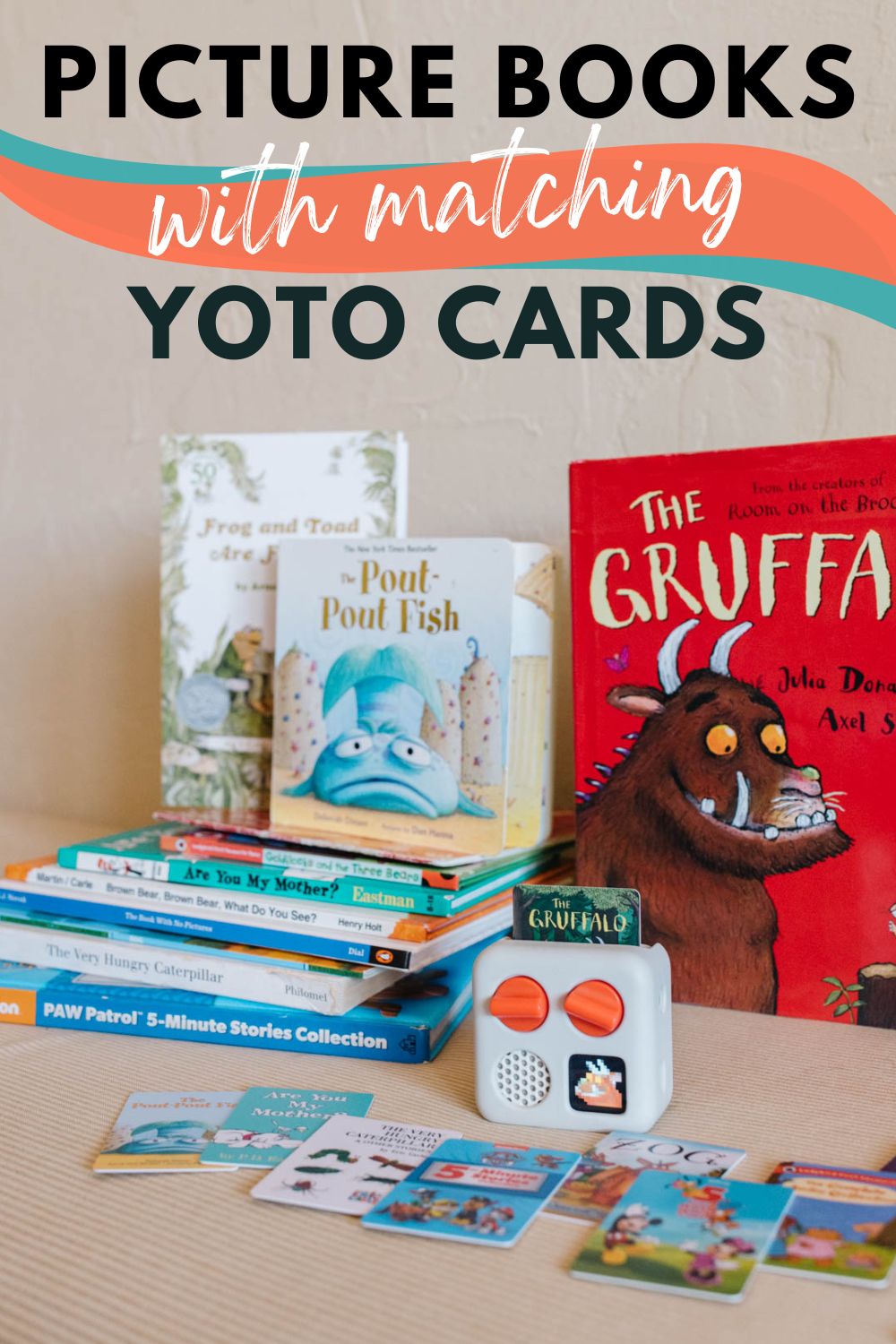 Yoto Cards That Have Matching Read Aloud Books [and which ones have page turn prompts!] Snap