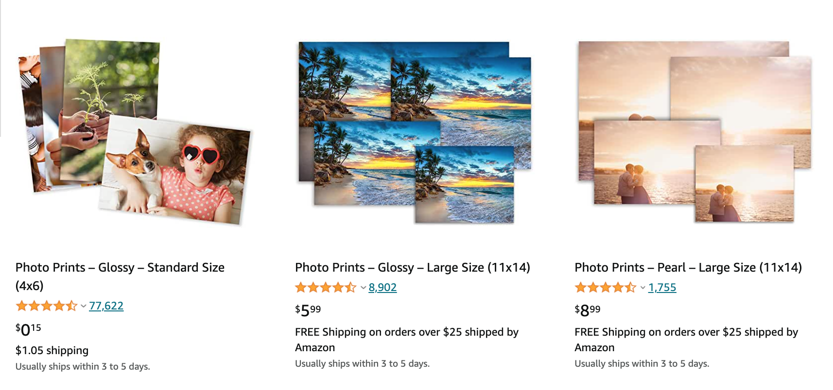 Cheapest place to print photos cost shipping comparison snap