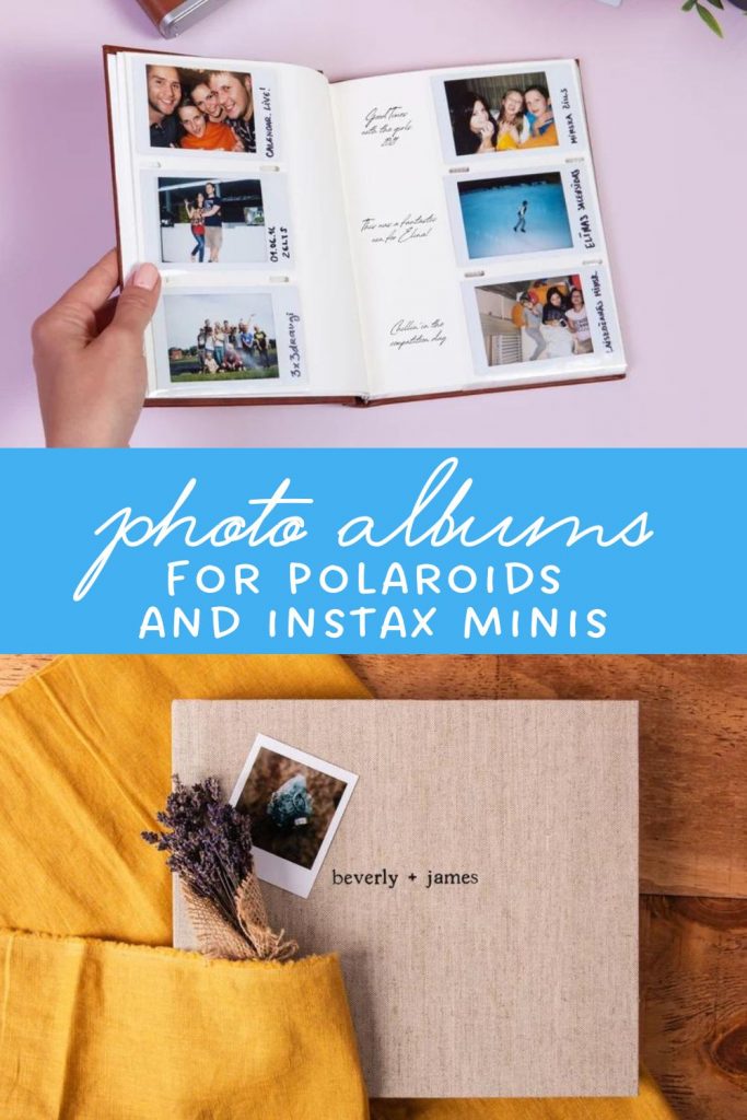 Polaroid Pink Photo Album Instax Mini Photo Album Personalised